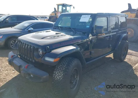 2020 Jeep Wrangler Unlimited Rubicon 4X4 z USA, uszkodzony, nr VIN 1C4HJXFN5LW323537